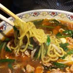 桜木屋 - 麺のアップ