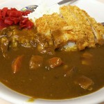 目黒区役所 レストラン - カツカレー 500円