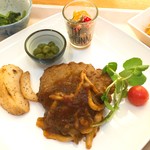 食Naviレストラン こもれび - 煮込みハンバーグ