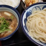 手しごと讃岐うどん 讃々 - 肉つけ麺(大盛)￥780+100