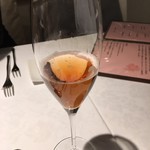 リストランテ サクラ - 食前酒キールロワイヤル