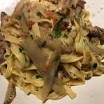 リストランテ サクラ - 秋刀魚と牛蒡のオイルベース(タリアッテレ)