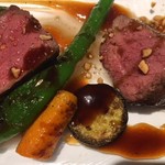 リストランテ サクラ - 鹿肉の新鮮なこと！