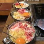 支那そば　三八 斉田店 - お好み焼きのタネ