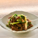 ワイン 凛 - ラム肉のジンギスカン風