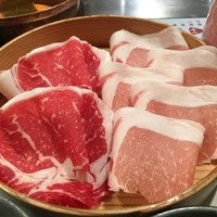 しゃぶしゃぶ 山笑ふ 表参道店 - 牛肉50g 豚肉50g