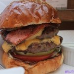 ダブルチーズバーガーwithベーコン