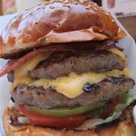 ダブルチーズバーガーwithベーコン