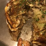 Teppan Hausu Shisuta- - お好み焼きの断面