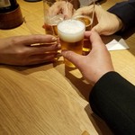 乾杯(^_^)／□☆□＼(^_^)