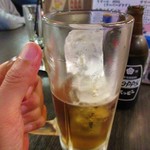 わらじ - 濃厚黒ホッピーが染みます