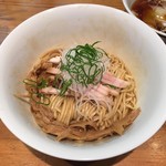 ラーメン屋 トイ・ボックス - 「鶏油そば（汁わんたん付）」900円