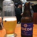 Ra-Menya Toi Bokkusu - 「COEDOビール 瑠璃」450円