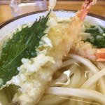 玉藻うどん - 尻尾までカリッとしてる