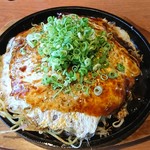 そらいえ - エビ玉　広島焼き（そば入り）：750円