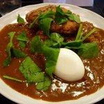 カルダモン． - 春キャベツ入りミンチカツカレー