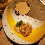 四季会席 香桜凛 - 鱈の白子正油焼と髭野菜