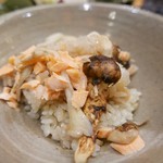 赤坂 詠月 - 【鮭と松茸舞茸のご飯】◎2017/10