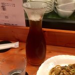 菜鶏 - お茶はデキャンタで来たよ？