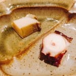 鮨 竜介 - 2017.9.   鮑と蛸