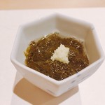 鮨 竜介 - 2017.9.  もずく酢