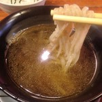 麺屋 Somie's - 塩つけ麺スープ