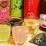 tsukishimamonjamontama - 女性に人気の果実酒もご用意！
                      