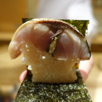 寿しの吉乃 - 2017.11 炭焼き鯖寿司