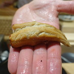 寿しの吉乃 - 2017.11 あなご１貫目は塩で