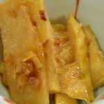 清寿司 - 突き出しのたけのこ・・・美味しくておかわりした