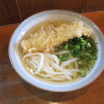 中村うどん - かけうどん+イカ天