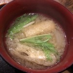 旬菜酒肴 みかん - 美味しい味噌汁
