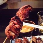 やきとり、多分はらみ♪