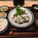 Ashi Teishoku & Diner - チキン南蛮定食（850円）