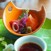 WASHOKU 蒼天  - お造り二種盛り合わせ