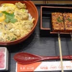 甘味・麺 和話 - 親子丼＆味噌田楽