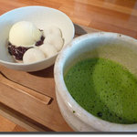 クリーム白玉ぜんざい（温）