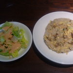 まっちゃ亭 - ミニチャーハンセット　350円
