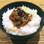 輝輝 - 肉味噌ライス★