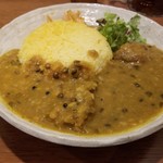 SPICY CURRY 魯珈 - 限定カレー バングラデシュ風！豆とマトンのカレーのライス大盛