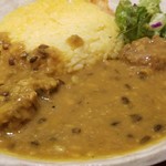 SPICY CURRY 魯珈 - 限定カレー バングラデシュ風！豆とマトンのカレーのライス大盛