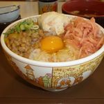 Sukiya - たまかけ納豆朝食