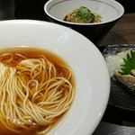 つけ麺一燈 - さんまそば 900円