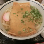 やりうどん - きつねうどん