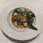 ア・ニュ ルトゥルヴェ・ヴー - 北海道産仔牛のフリカッセ　季節野菜と共に