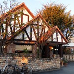 カフェドムッシュ - 2017.11.1 お店外観（まだ夕日が射す時間～）