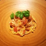 イル アオヤマ - 毛蟹、パスタ