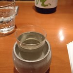 日本酒バー　雲レ日 - 紀風のセルフ熱燗(17-11)