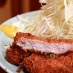 20171107とんかつ定食・アップ