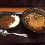 十割蕎麦 嵯峨谷 - 小カレーセット